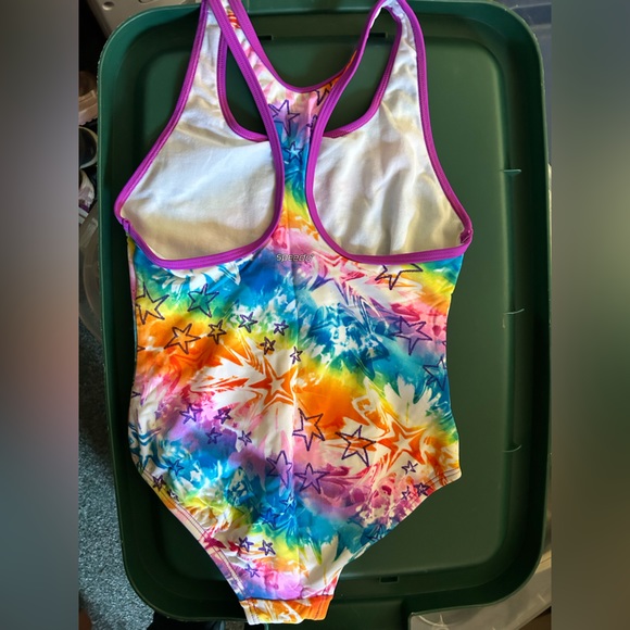 BNWT Speedo size 12 one piece racer back swimsuit - Picture 2 of 4